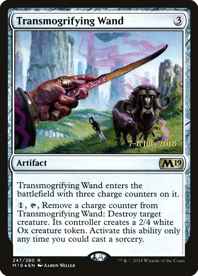 Transmogrifying Wand 247 card from Prerelease Cards