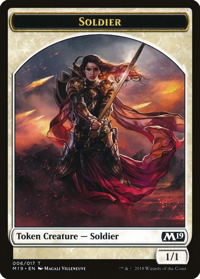Soldier Token 6 card from Core Set 2019