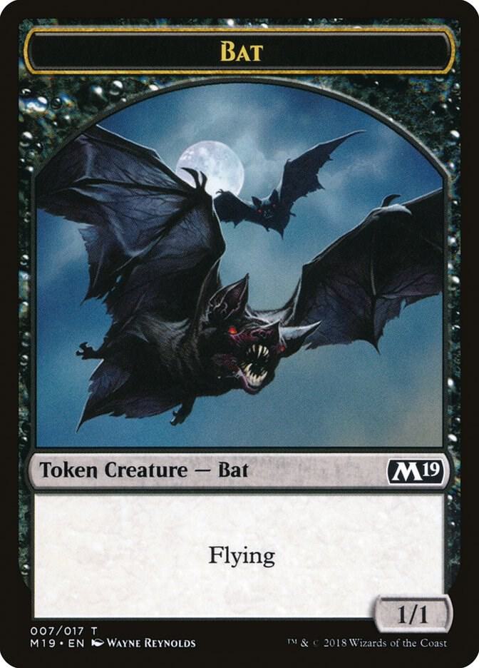 Bat Token 7 card from Core Set 2019