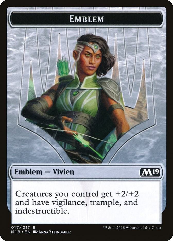 Emblem - Vivien Reid 17 card from Core Set 2019