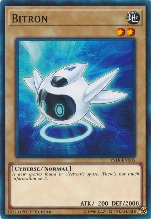 Bitron YS18-EN005 card from Starter Deck: Codebreaker