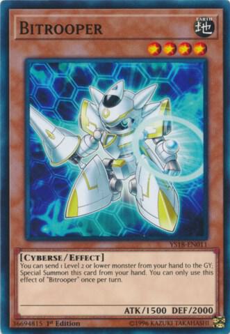 Bitrooper YS18-EN011 card from Starter Deck: Codebreaker