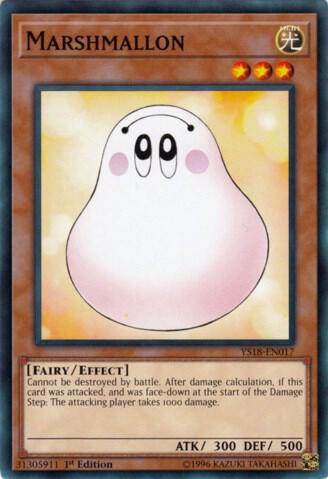Marshmallon YS18-EN017 card from Starter Deck: Codebreaker