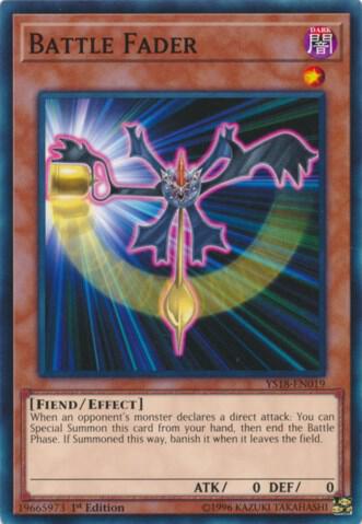 Battle Fader YS18-EN019 card from Starter Deck: Codebreaker
