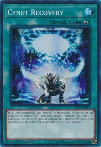Cynet Recovery YS18-EN021 card from Starter Deck: Codebreaker