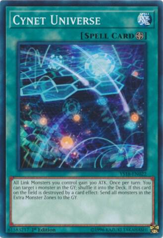 Cynet Universe YS18-EN022 card from Starter Deck: Codebreaker
