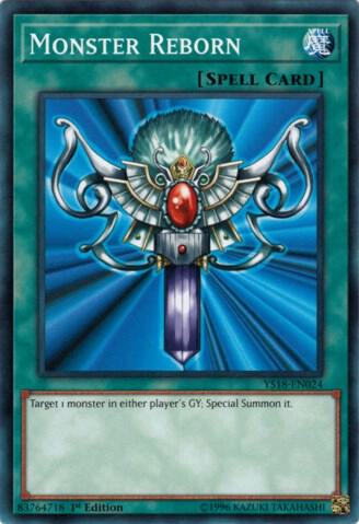 Monster Reborn YS18-EN024 card from Starter Deck: Codebreaker