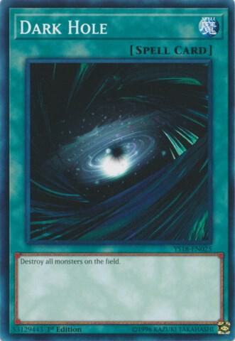 Dark Hole YS18-EN025 card from Starter Deck: Codebreaker