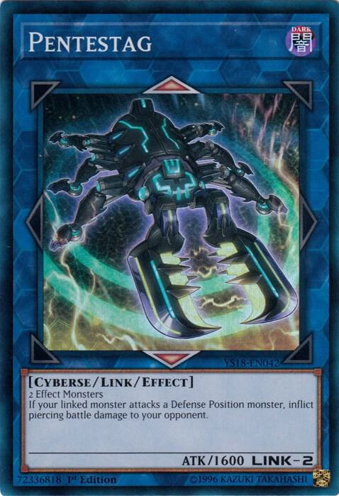 Pentestag YS18-EN042 card from Starter Deck: Codebreaker