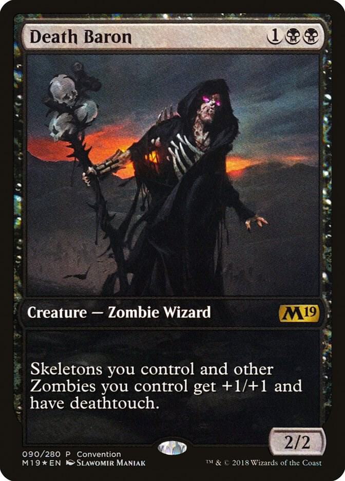 Death Baron (2018 Convention Promo) 90 card from Media Promos