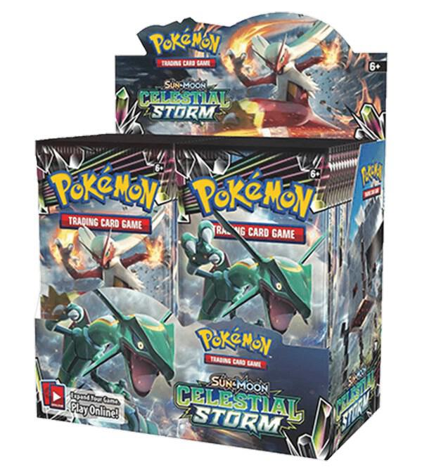 Celestial Storm Booster Box card from SM - Celestial Storm