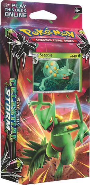 Celestial Storm Theme Deck - "Leaf Charge" [Sceptile] card from SM - Celestial Storm