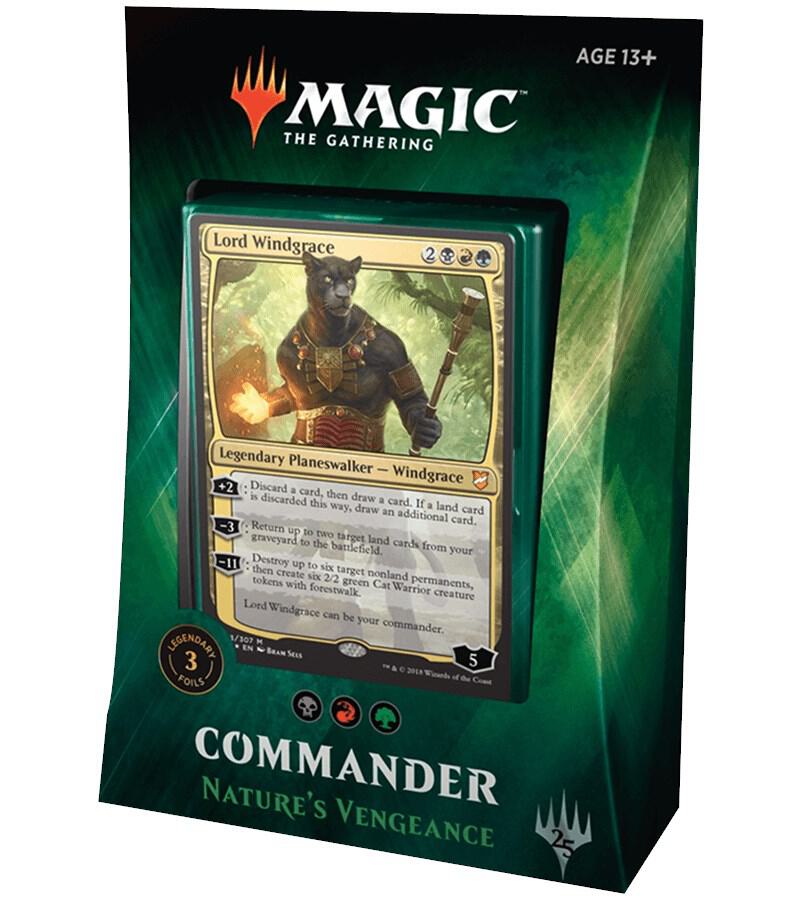 Commander 2018 Deck - Nature's Vengeance card from Commander 2018