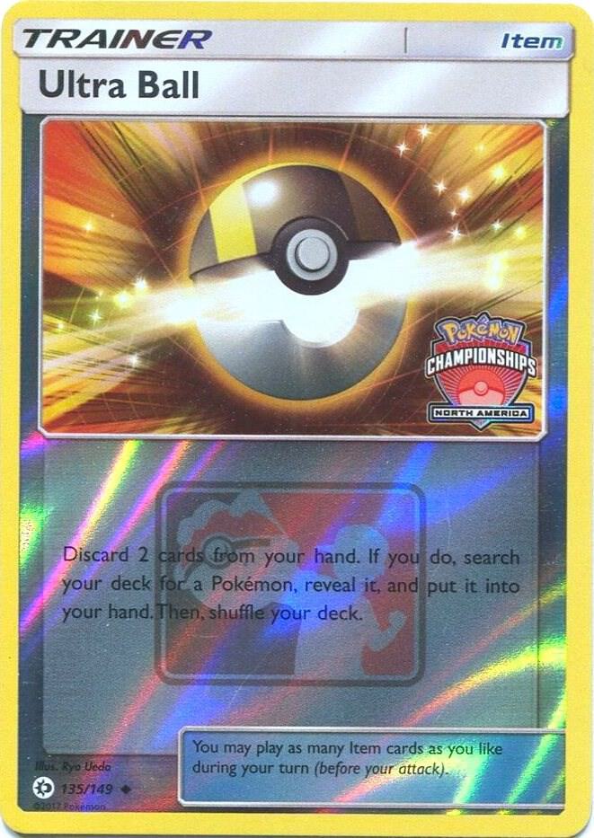Ultra Ball (North America Championships) 135/149 card from League & Championship Cards