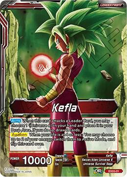 Kefla // Explosive Power Kefla EX03-01 card from Expansion Deck Box Set 03: Ultimate Box