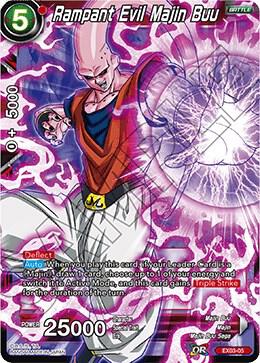 Rampant Evil Majin Buu EX03-05 card from Expansion Deck Box Set 03: Ultimate Box