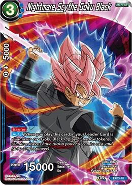 Nightmare Scythe Goku Black EX03-10 card from Expansion Deck Box Set 03: Ultimate Box