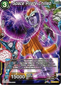 Space Pirate Chilled EX03-21 card from Expansion Deck Box Set 03: Ultimate Box
