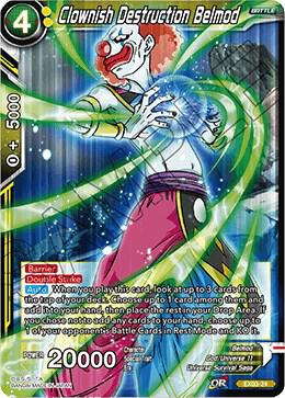 Clownish Destruction Belmod EX03-24 card from Expansion Deck Box Set 03: Ultimate Box
