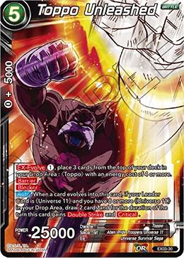 Toppo Unleashed EX03-30 card from Expansion Deck Box Set 03: Ultimate Box