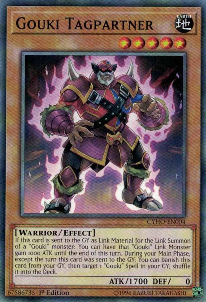 Gouki Tagpartner CYHO-EN004 card from Cybernetic Horizon