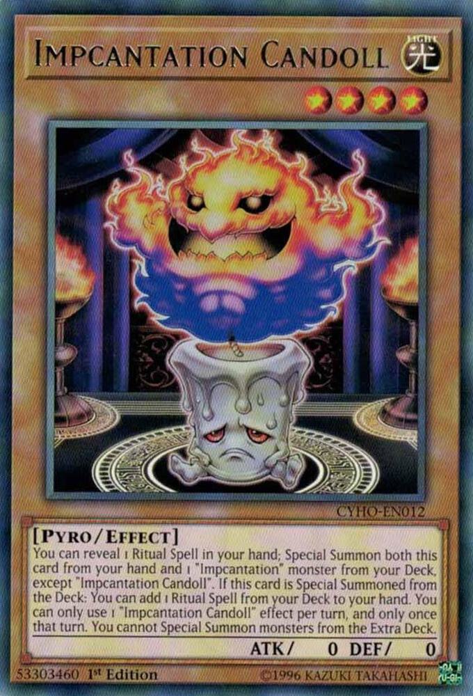 Impcantation Candoll CYHO-EN012 card from Cybernetic Horizon