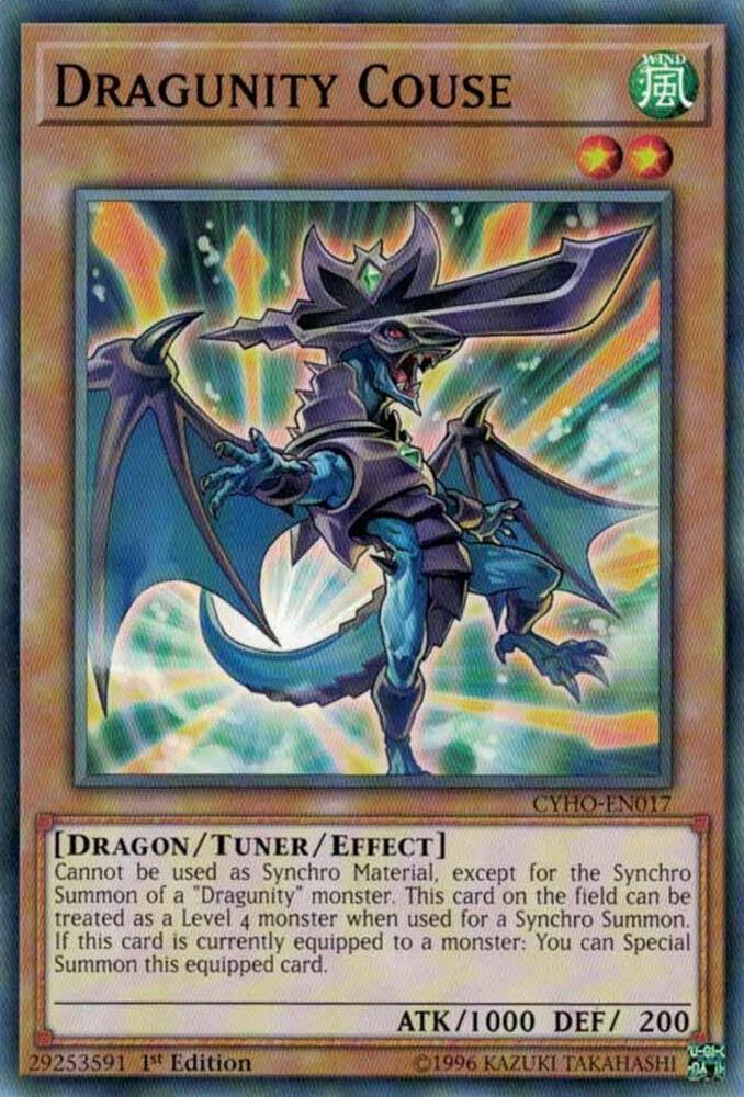 Dragunity Couse CYHO-EN017 card from Cybernetic Horizon