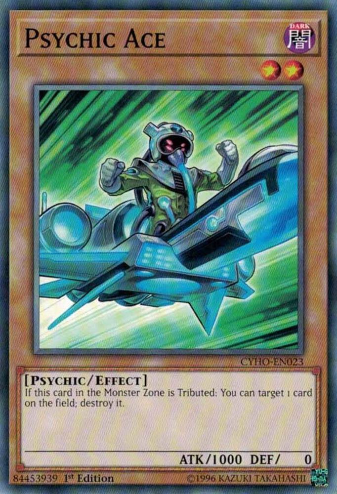 Psychic Ace CYHO-EN023 card from Cybernetic Horizon