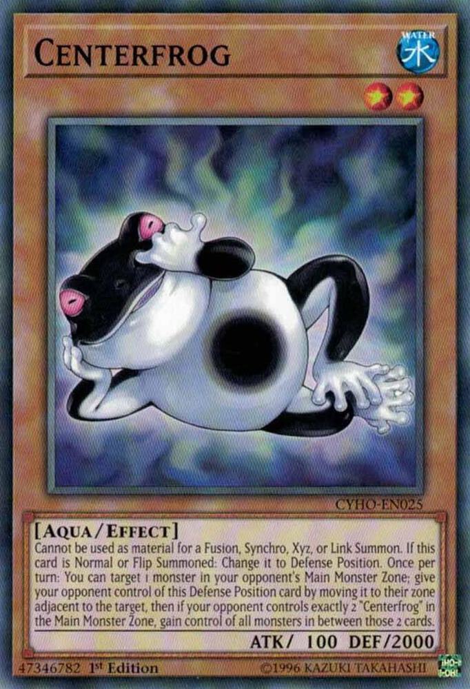 Centerfrog CYHO-EN025 card from Cybernetic Horizon