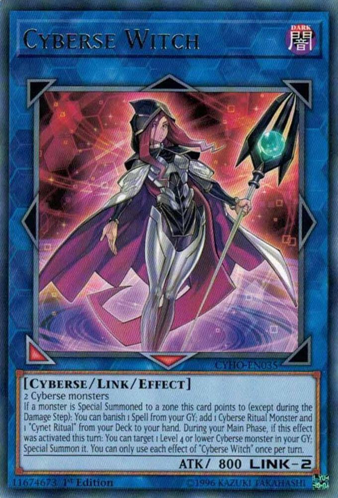 Cyberse Witch CYHO-EN035 card from Cybernetic Horizon