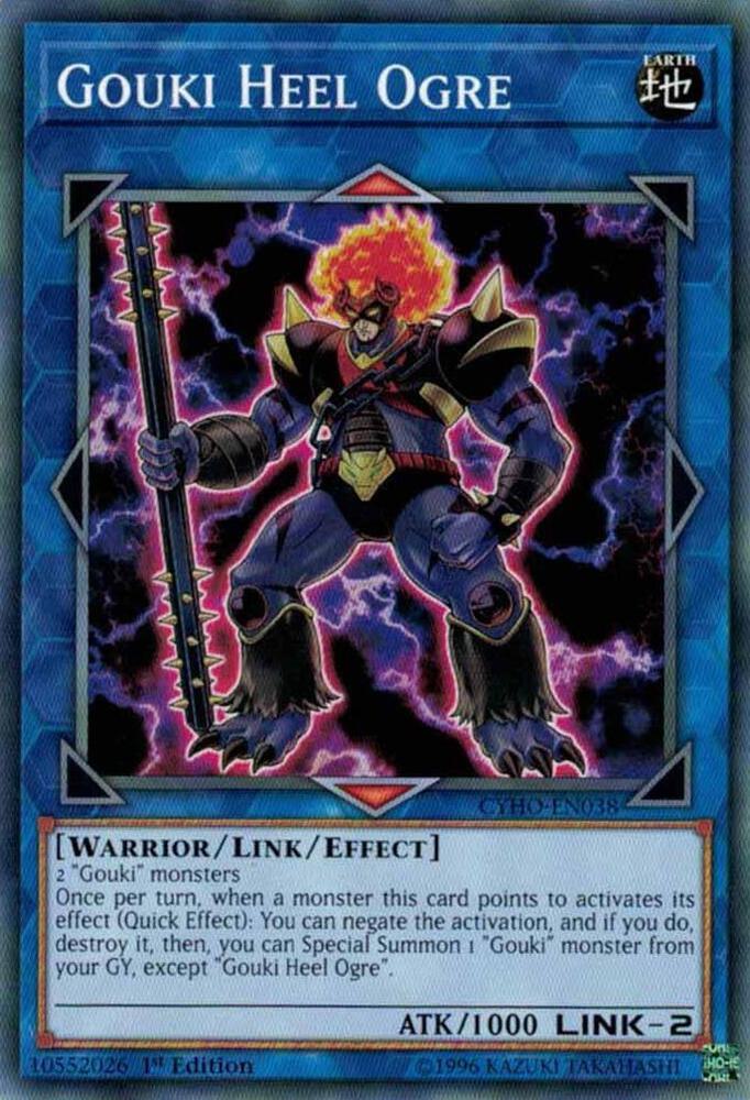 Gouki Heel Ogre CYHO-EN038 card from Cybernetic Horizon