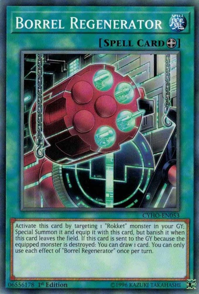 Borrel Regenerator CYHO-EN053 card from Cybernetic Horizon