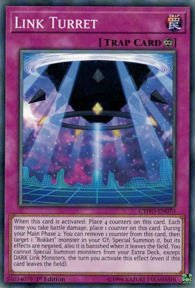 Link Turret CYHO-EN070 card from Cybernetic Horizon