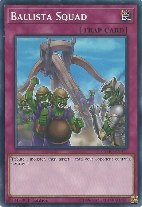 Ballista Squad CYHO-EN077 card from Cybernetic Horizon
