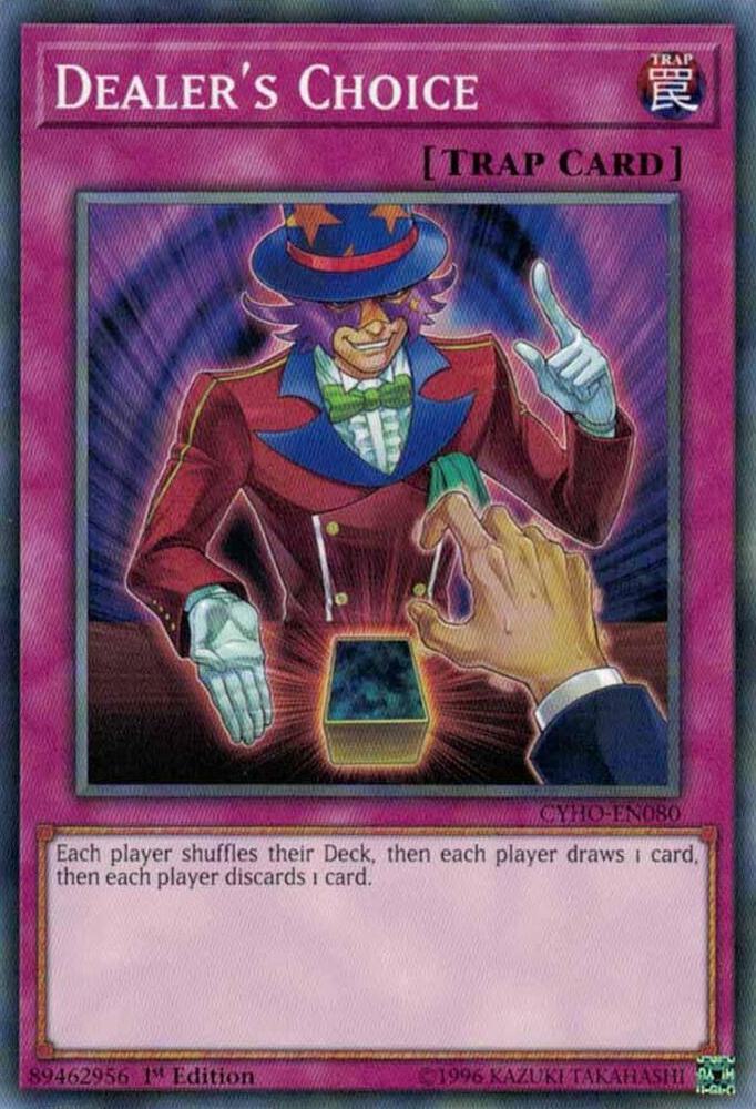 Dealer's Choice CYHO-EN080 card from Cybernetic Horizon