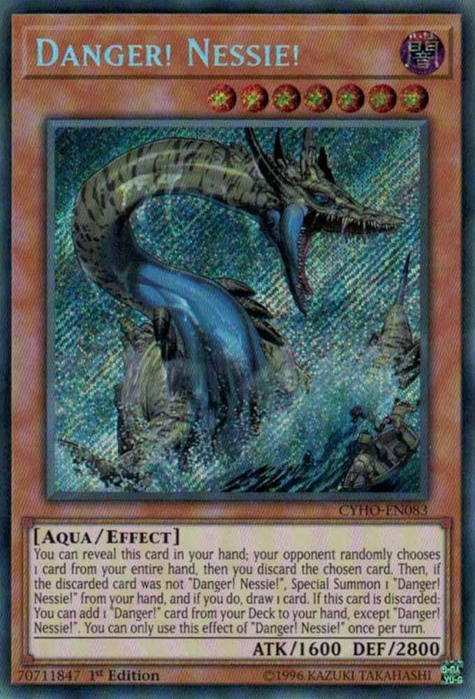Danger! Nessie! CYHO-EN083 card from Cybernetic Horizon
