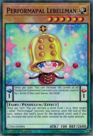 Performapal Lebellman CYHO-EN094 card from Cybernetic Horizon