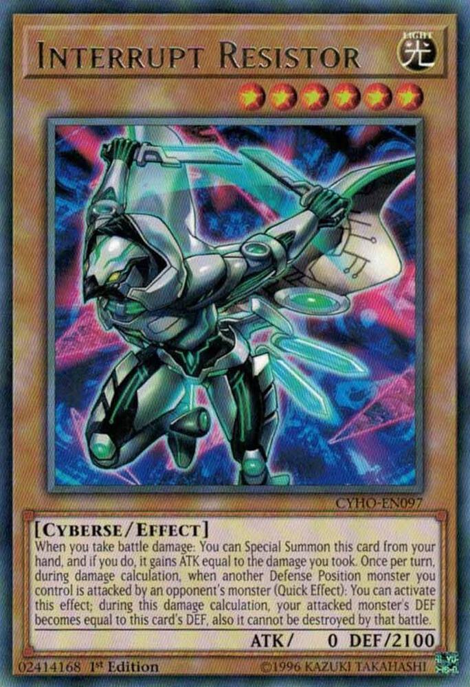 Interrupt Resistor CYHO-EN097 card from Cybernetic Horizon