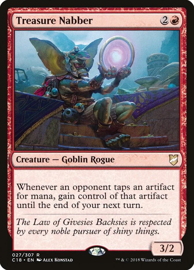 Treasure Nabber 27 card from Commander 2018