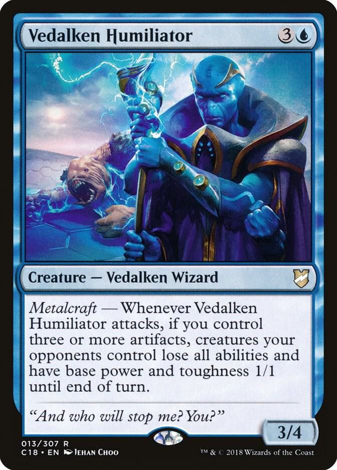 Vedalken Humiliator 13 card from Commander 2018