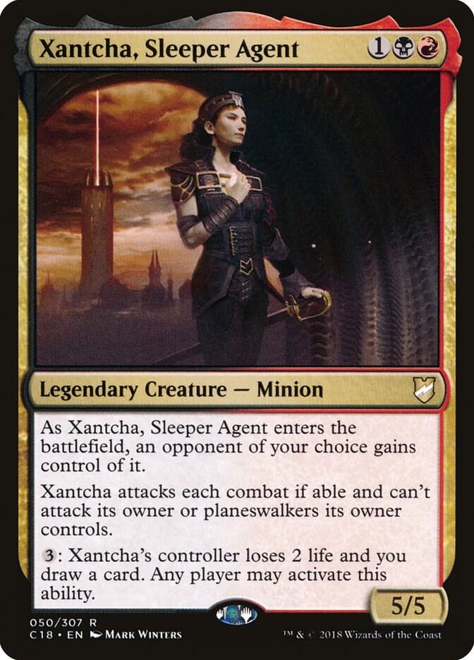 Xantcha, Sleeper Agent 50 card from Commander 2018