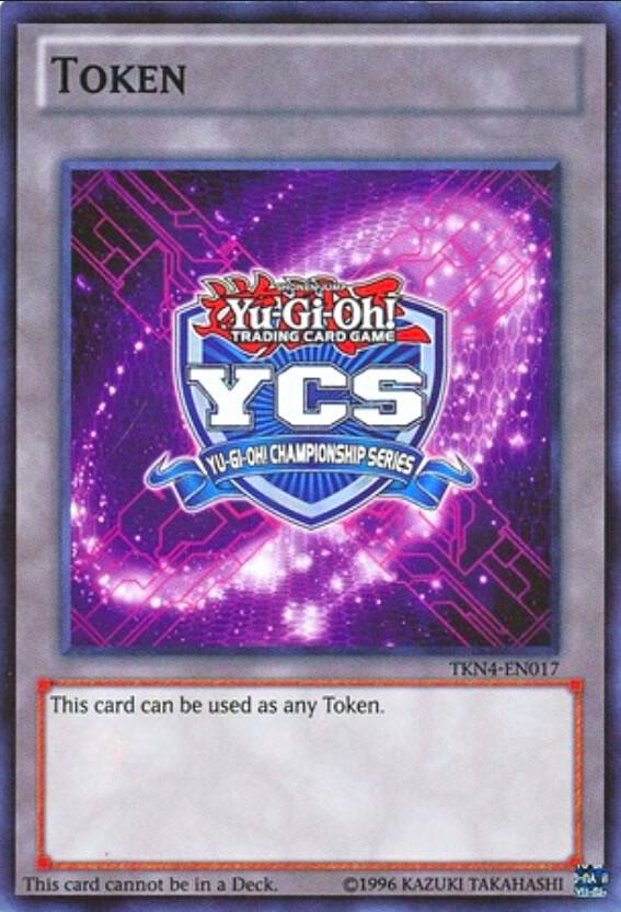 Yu-Gi-Oh Championship Series Token (2014 Pre-registration) TKN4-EN017 card from Yu-Gi-Oh! Tokens
