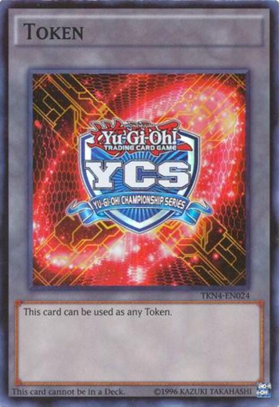 Yu-Gi-Oh Championship Series Token (2015 Pre-registration) TKN4-EN024 card from Yu-Gi-Oh! Tokens