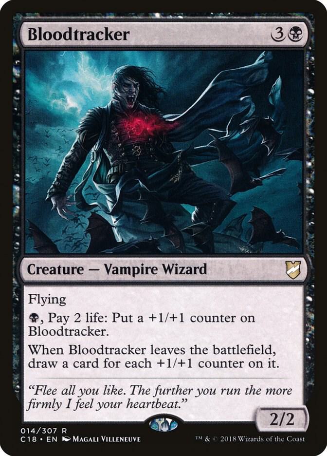 Bloodtracker 14 card from Commander 2018