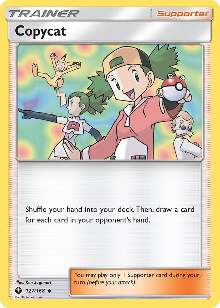 Copycat 127/168 card from SM - Celestial Storm