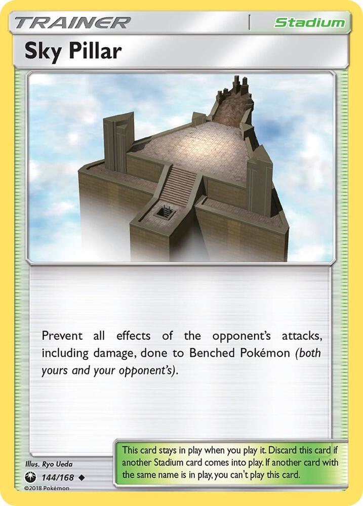 Sky Pillar 144/168 card from SM - Celestial Storm