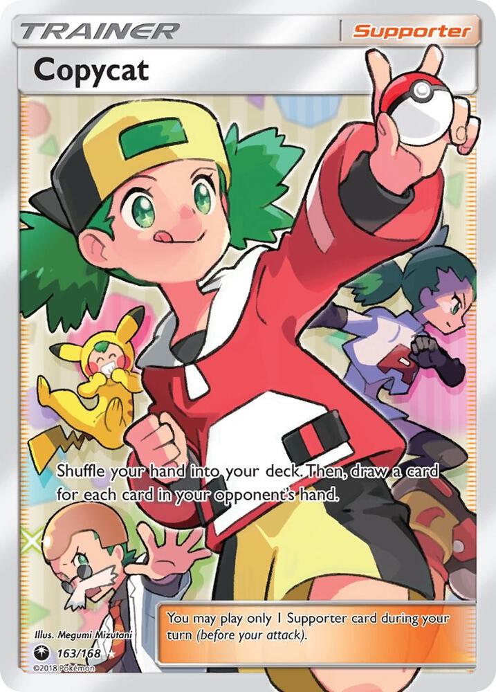 Copycat (Full Art) 163/168 card from SM - Celestial Storm