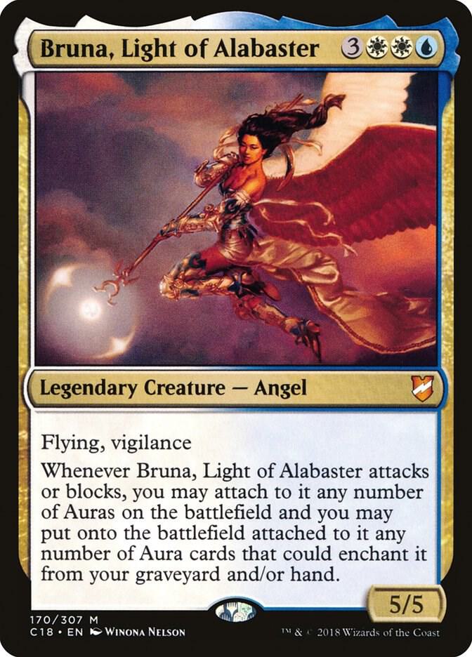 Bruna, Light of Alabaster 170 card from Commander 2018