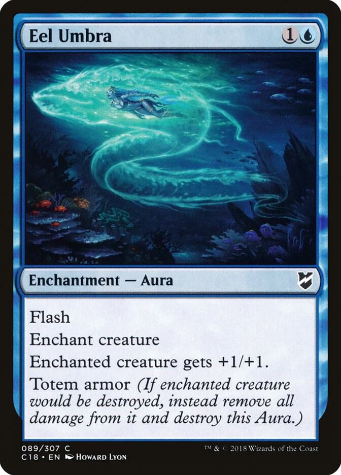 Eel Umbra 89 card from Commander 2018