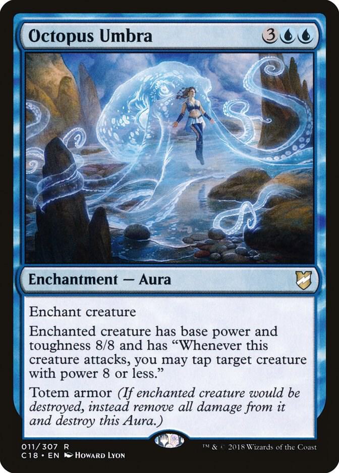Octopus Umbra 11 card from Commander 2018